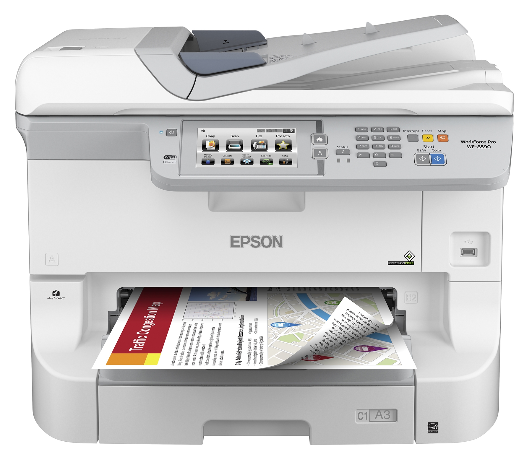 EPSON プリンター Epson Introduces Heavy Duty A3 Color Workgroup Printer and MFP